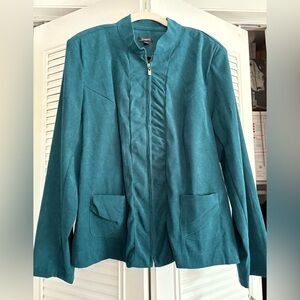 Element teal jacket